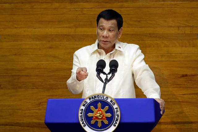 <p>Rodrigo Duterte, former president of the Philippines </p>