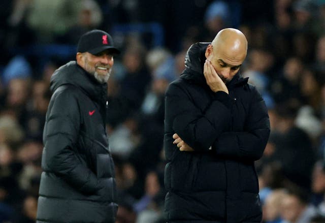 <p>Klopp and Guardiola’s ongoing rivalry brings out the best in each manager </p>